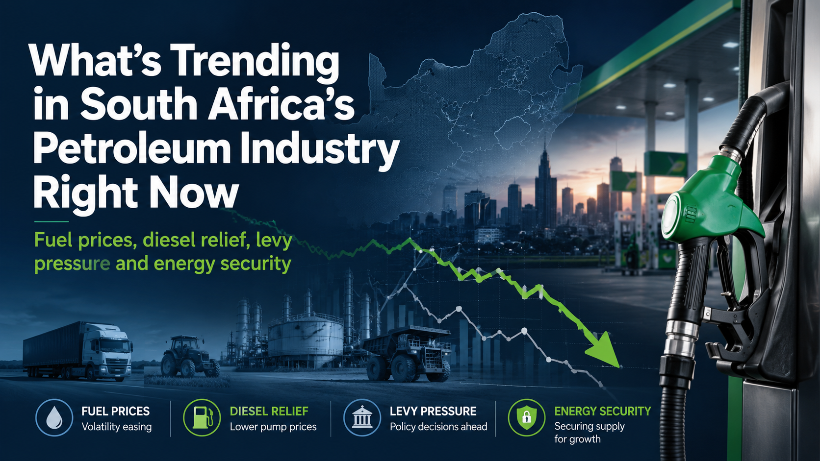 What’s Trending in South Africa’s Petroleum Industry Right Now: Fuel Relief, Levy Pressure and Diesel Supply Risks